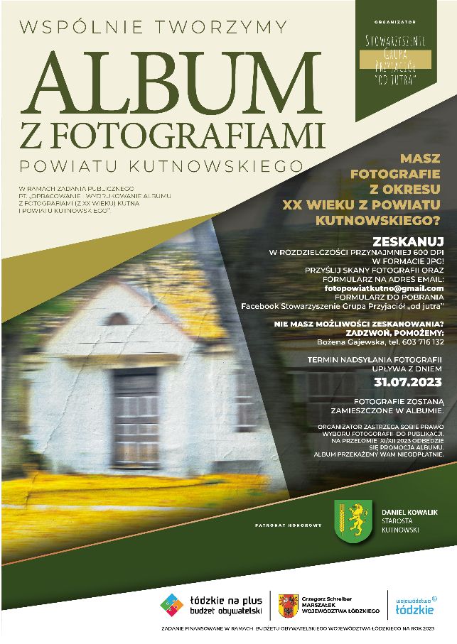 Plakat Album z foto powiatu kutnowskiego.jpg